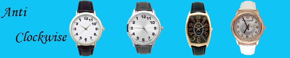 Anti Clockwise Watch