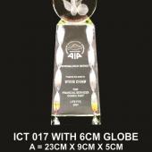 ICT 017 WITH 6CM GLOBE